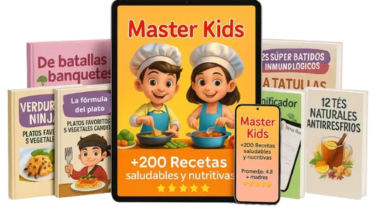 Master Kids | +200 Recetas Saludables y Nutritivas